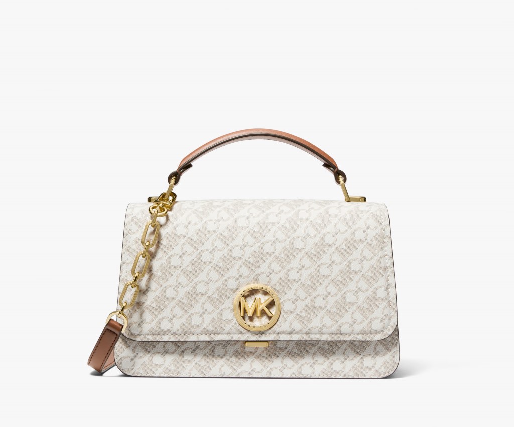 Delancey 中號皮質手提包